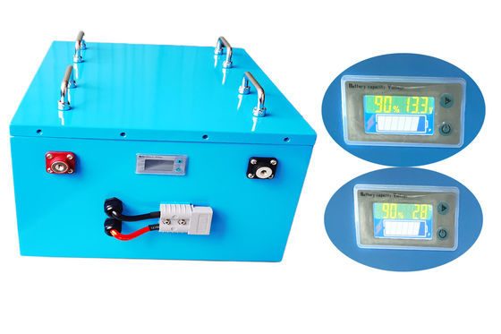 satın al Şarj Edilebilir Golf Arabası Pilleri 48V 100Ah, LCD'li Derin Döngü Lityum İyon Piller çevrimiçi üretim