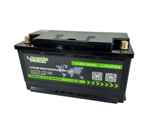 Çift Amaçlı Deniz Lityum iyon Pil 12v 100Ah CCA1200 LiFePO4 Başlangıç ​​ve Derin Döngü Lifepo4 Piller