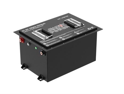 51.2V 105Ah Golf Arabaları LiFePO4 Pil BMS 48v Lifepo4 Golf Araba Pil