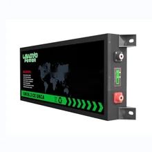 100A 12V Slimline Bataryası M8 Terminalleri ile Maksimum Şarj Akımı