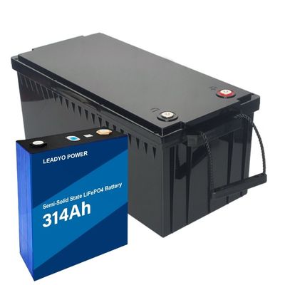 Yarı Katı Durumlu SSS 12.8V 314Ah LiFePO4 Pil Paketi 12V 200AMP BMS LFP Piller