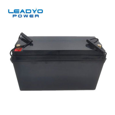LiFePo4 12V 200ah Lityum Demir Fosfat Pil Deniz Tekne için Vidalanabilir ABS kasa