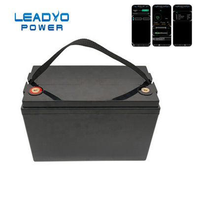 satın al Monitör APP ile 12V 100Ah Leadyo Pil RV Derin Döngü Lifepo4 Pil çevrimiçi üretim