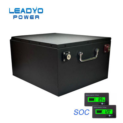LEADYO 30Ah 48V Lifepo4 Pil Golf Arabası için 48 Volt Lityum Pil Paketi