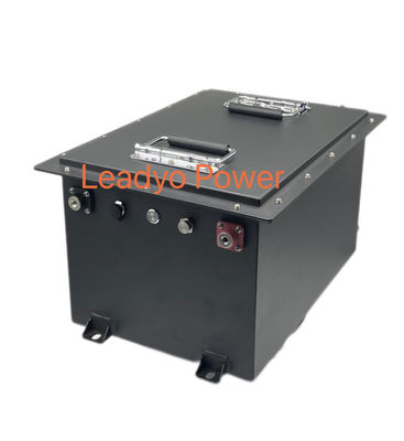 İyi fiyat LCD Ekranlı Yüksek Akım Lityum Golf Arabası Pil 48V 100Ah 200A LiFePO4 çevrimiçi