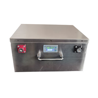 Lityum iyon Boş Pil 12v 100Ah Çelik Kasa Koltuk Altı Lifepo4 RV Karavan Karavanı için Derin Döngülü Piller