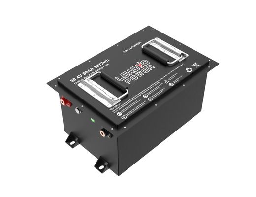 LiFePO4 Golf Arabası 48V 51.2V 100Ah Lityum Demir LFP Pilleri LCD LED Ekran / Şarj cihazı ile