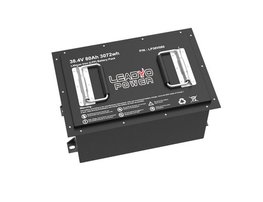 İyi fiyat Lityum Golf Arabası 36V 38.4V 80Ah LiFePO4 LFP Pil Paketi LCD LED Ekran / Şarjla çevrimiçi