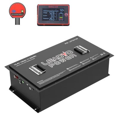 İyi fiyat Lityum 72V 150Ah Golf Araba Pilleri LiFePO4 Golf Buggy Pil Paketi Bluetooth LCD CANBUS ile çevrimiçi