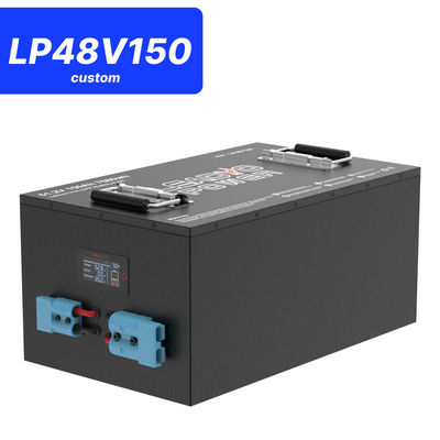 48V 150Ah 51.2V LiFePO4 Golf Arabası Pil, 250A BMS, 4000+ Dönüm Lityum Pil, Max 12.8kW Güç