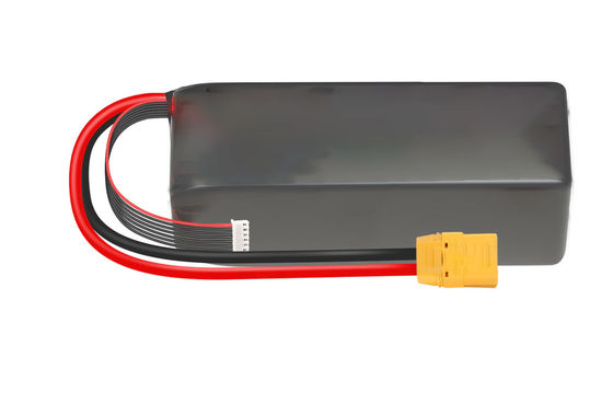 İyi fiyat 6S 22.2V 22Ah LiPo Semi Solid State Lithium ion Cargo UAV Industrial VTOL RC Drone Lithium Battery çevrimiçi