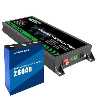 İyi fiyat 12V Slimline 4X4 Offroad 12.8V 280Ah Yarım Katı Durumlu LiFePO4 Pil çevrimiçi