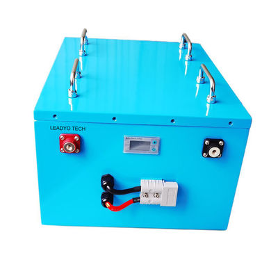 LCD Ekran 100Ah LiFePO4 Golf Arabası Batarya Lityum İyon Golf Arabası Bataryaları 48V
