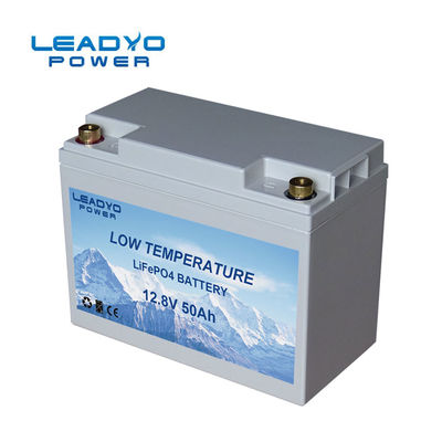 Soğuk Hava İçin Otomatik Isıtma Düşük Sıcaklık Piller LiFePO4 12V 50Ah