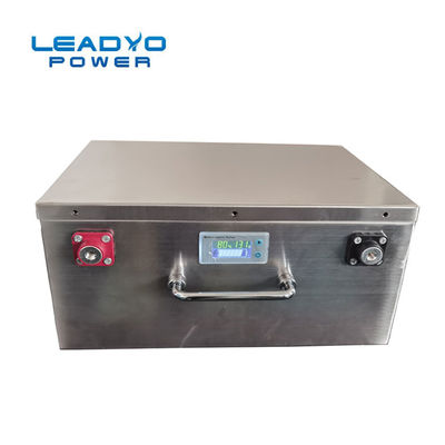 RV Underseat için BMS 200ah Leadyo Pil Lityum İyon Camper Pil 190mm Yükseklik