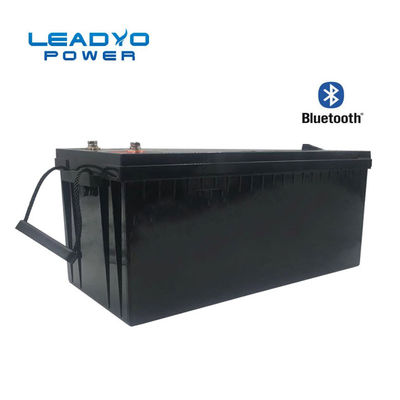 LEADYO Bluetooth Lityum Derin Döngü Deniz Bataryası 24V 200Ah LiFePO4 Batarya