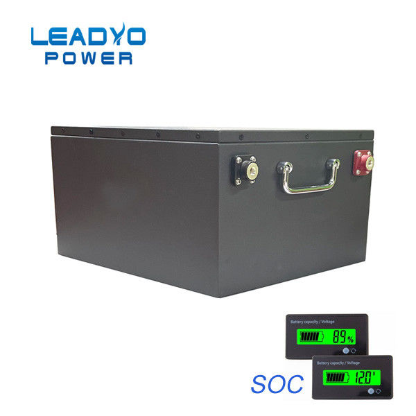 BMS ile Lifepo4 48V 30Ah Şarj Edilebilir Club Car Lityum İyon Pil 1